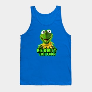 Fan Art- Kermit Illustration Tank Top